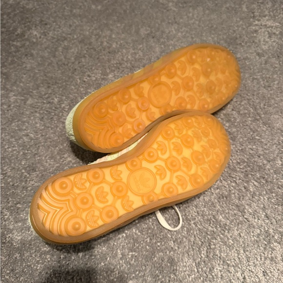 Adidas Gazelle Indoor Shoes - Light Green and Tan - Picture 2 of 2